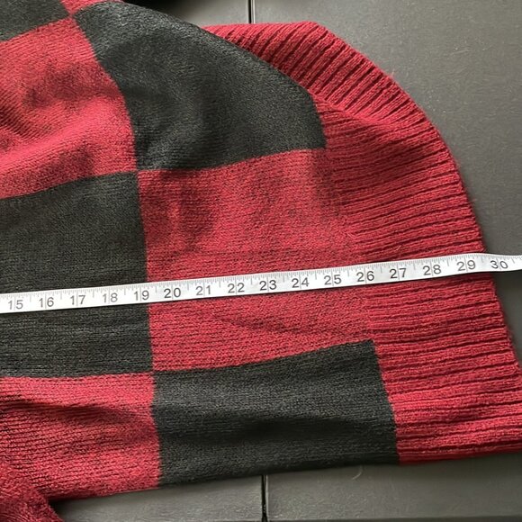 Arizona Jean Co. Women's XXXL NWT Red & Black Sweater - Picture 8 of 11